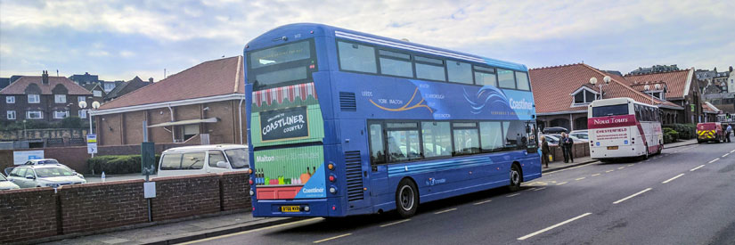 A Yorkshire Coastliner Gemini waiting time in Whitby