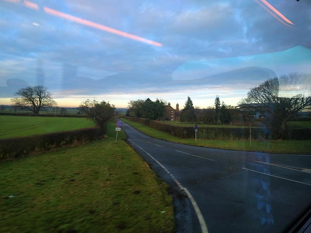 Country lanes in Coastliner Country