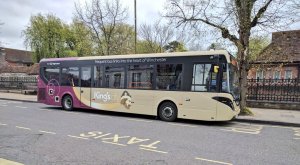 The King's City branding for Winchester's city bus routes