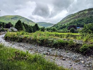The streams and hills of Glenridding